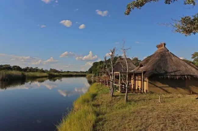 River Chalet Evening