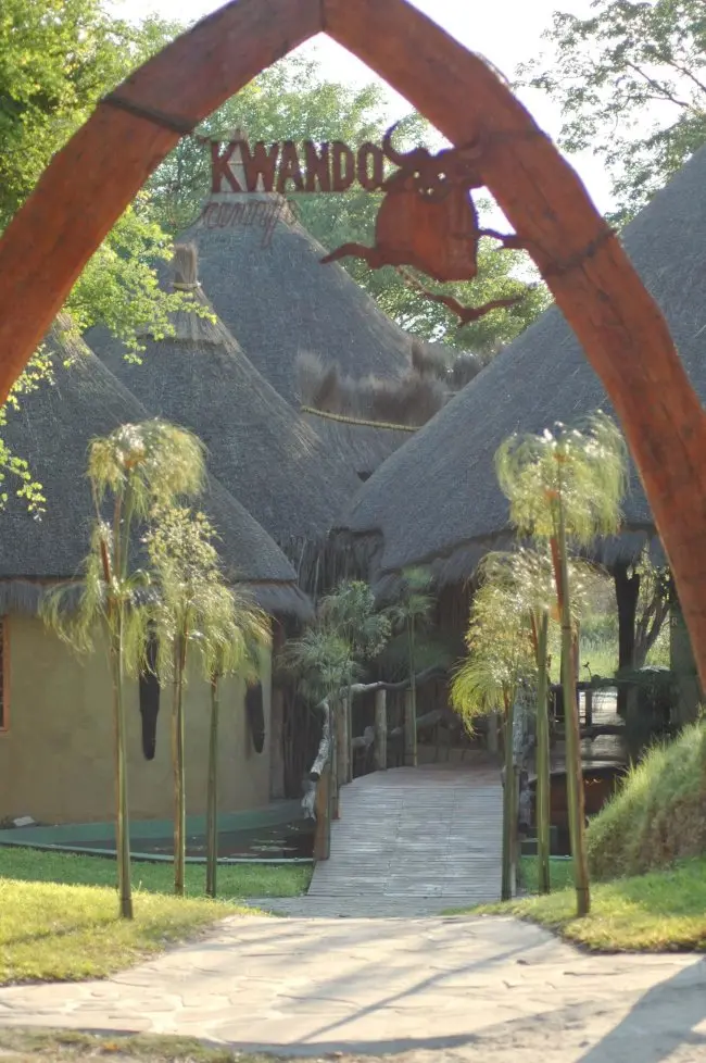 Main Entrance with Kwando Arch